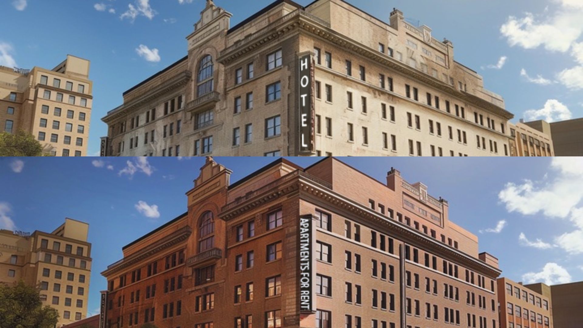 Conversion Of Old Hotels To Apartment Buildings